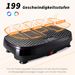 Vibrationsplatte Rüttelplatte Sport Zuhause 199 Stufen 9 Programme Lautsprecher Abnehmen Ganzkörpertraining 150kg_desvips.com