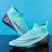 New High-Top For Students AG Long Competition Training Artificial Grass Broken Studs TF Soccer Shoes Large Size_desvips.com