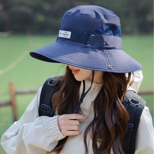Unisex Spring Summer Korean Fashion Fisherman Pot Hat, Casual Sun Protection Breathable Lightweight Design, For Men_desvips.com