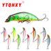 Lure Bait Simulation Hard Bait Ten Color Colorful Wave Climbing Bait 8.1cm7g Ring Bead Three Hooks Up White Stripe Bait_desvips.com