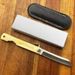 In Stock No Lock Folding Self-Defense Small Household Fruit High Hardness Damascus Steel Pocket Courier Knife_desvips.com