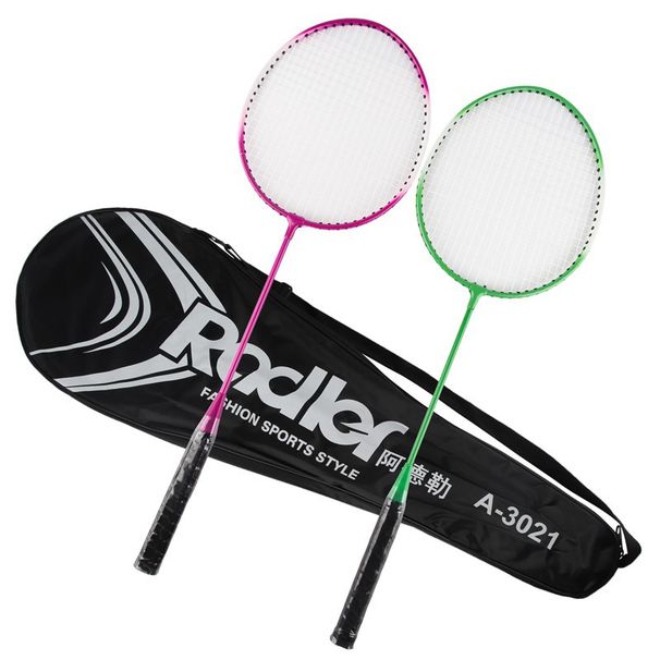 Yungongzi Adler A-3021 Badminton Iron Alloy Racket For Sports And Entertainment, Random Color Pair, Single Pair_desvips.com