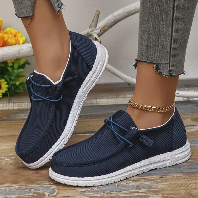 Canvas Sneakers For Women: Breathable Cloth Loafers, Summer Casual Platform Shoes 4 37310_desvips.com