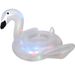 LED Light-Up Inflatable Swan Float - Glowing Pool Ride With 16 Color-Changing Modes (Adult Size 150cm Heavy-Duty PVC USB Rechargeable)_desvips.com