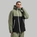 001 001 New Unisex Color Block Loose Snowboard Windproof Waterproof Breathable Outdoor Professional Ski Suit For Women_desvips.com