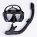 Diving Masks Snorkeling Equipment Large Frame Diving Goggles Full Dry Breathing Tube Snorkeling Mask Set Goggles_desvips.com