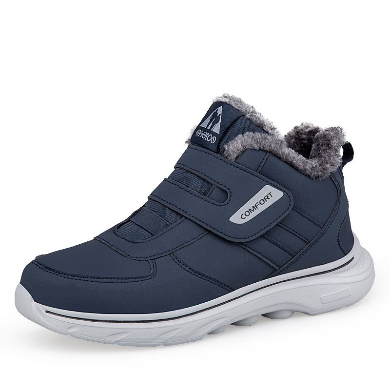 Witer Plush Akle Orthopedic Seakers Adjustable Diabetic Walkig Shoes Sports Hook Ad Loop Swolle Feet Thumb_desvips.com