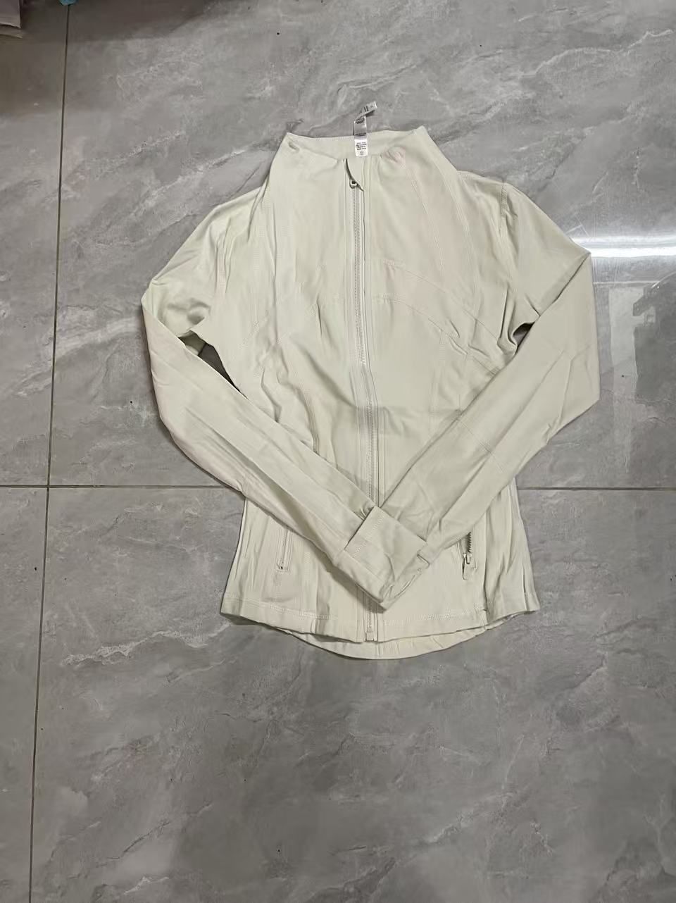 Women's Slim-Fit Yoga Jacket - Long Sleeve Breathable Sun Protection Athletic Top For Yoga, Running & Outdoor Activities_desvips.com