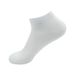 Women's No-Show Socks Breathable Cotton Seamless Ankle Socks For Casual & Sports (Black/White, One Size)_desvips.com