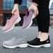 Women's shoes Breathable light comfortable casual shoes flying woven shoes_desvips.com