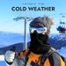 Winter neck warm fleece leggings windproof mask outdoor ski mask neck warm scarf for men and women_desvips.com