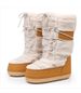 2025 New Thickened Ski Space Boots Lamb Fur Splicing Tall Snow Boots_desvips.com
