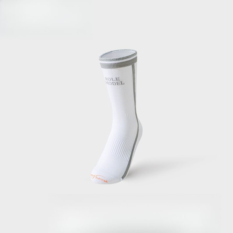 Women's Mid-Calf Lightweight Breathable Quick-Dry Cycling Socks With Towel Bottom_desvips.com