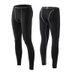 Sports Fitness Men's Basketball PRO Training Long Running Quick-Dry Sweat-Wicking Compression Tight-Fitting Nine-Point_desvips.com