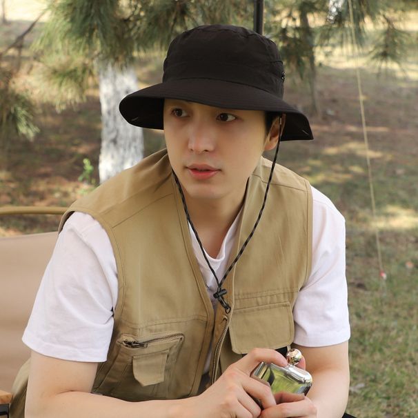 Fishing Hat For Men - Adjustable Drawstring Sun Cap For Hiking & Camping - Lightweight Quick-Dry Outdoor Bucket Hat With UPF 50+_desvips.com