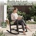 Oversized Resin Outdoor Rocking Chair_desvips.com