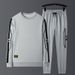 Men's Clothing Autumn Large Size Sweatshirt Men's Round Neck Casual Suit Sports Running Two piece Set Pullover Long Sleeve Men's Sweatpants_desvips.com