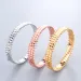 wide Gold Gear Sier Bangle Bracelets For Set Ring Men Tennis Fashion Unisex Jewelry Designer Women Jewelry Party_desvips.com
