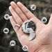 EDC Gadget Mini Pocket Keychain Portable Stainless Steel Coin Knife Screwdriver Folding In Stock_desvips.com