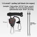 Cross-border Greenhouse Plant Lighting Pulley Set, Adjustable Lifting Rope, Mountaineering Tent Light Hanging Rope_desvips.com