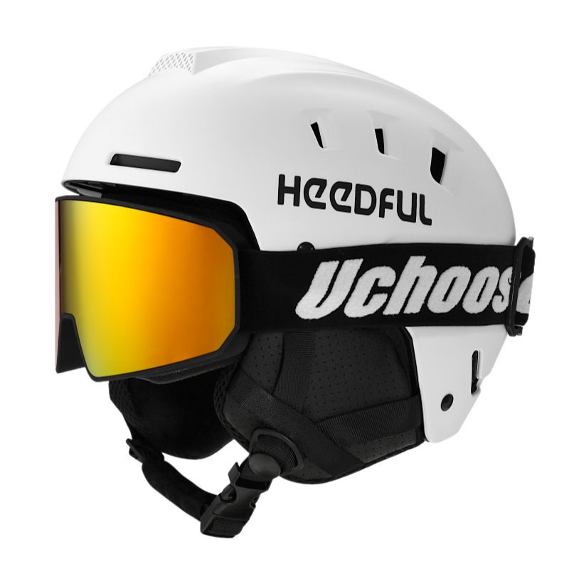 2025 New Professional Adult Warm Snow Outdoor Men And Women Protective Adjustable Ski Helmet_desvips.com