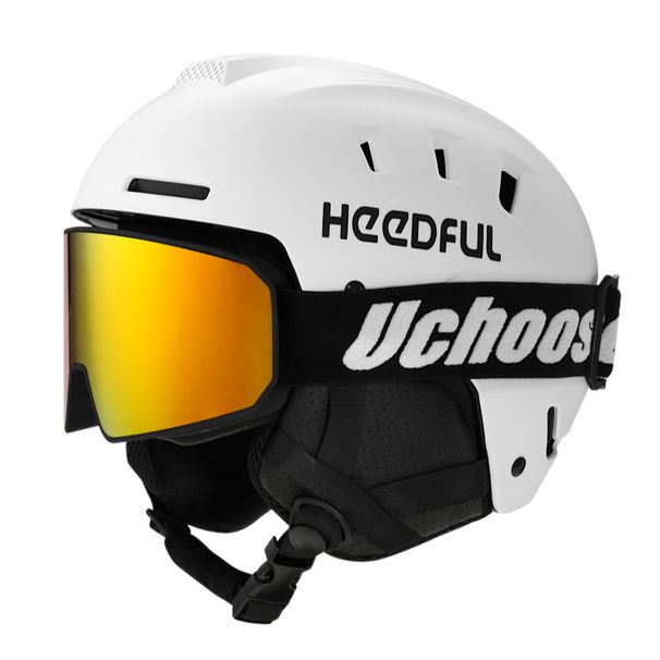 2025 New Professional Adult Warm Snow Outdoor Men And Women Protective Adjustable Ski Helmet_desvips.com