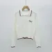 Autumn Winter Fashion Versatile Puppy Embroidery Polo New Style Slimming Long Sleeve Turn-Down Collar Knitted Base Shirt_desvips.com