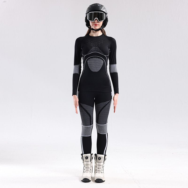 2025 Ski Quick-Dry For Women Outdoor Thermal Women's Set Sports Compression Clothing Sweat-Wicking Functional Underwear_desvips.com