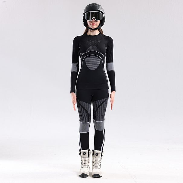 2025 Ski Quick-Dry For Women Outdoor Thermal Women's Set Sports Compression Clothing Sweat-Wicking Functional Underwear_desvips.com