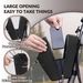 ROCKBROS Bicycle Handlebar Bag with Bottle Holder, suitable for 1.5L Water Bottles or Drink Containers_desvips.com