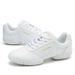 Women's White Cheerleading Shoes, Professional Breathable Dance Sneakers For Girls, Lightweight Aerobics Training_desvips.com