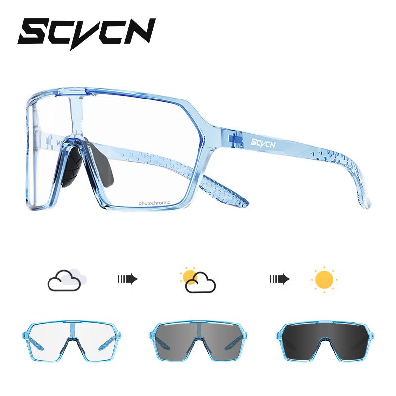 Cycling Glasses Professional Color-changing Bicycle Goggles Against Wind And Sand Outdoor Hiking Goggles_desvips.com