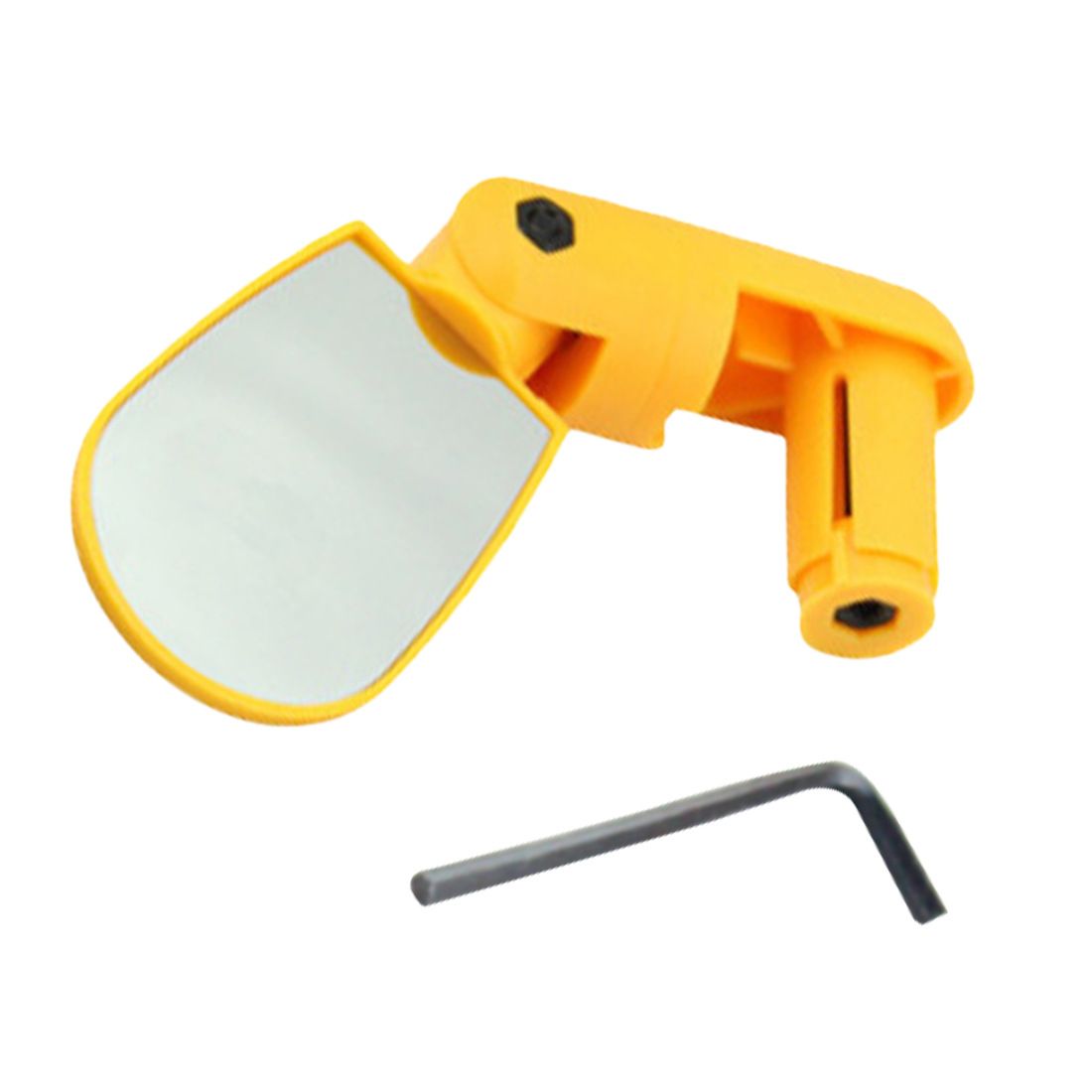 Bicycle Rearview Mirror, 360° Rotatable Adjustable Bike Handlebar Mirror For Cycling Safety_desvips.com