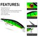 Fishing Floating Minnow Bionic 10 Colors Plastic Hard 8.5G 10CM Lure Bait_desvips.com
