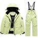 Winter Children's Suit Set Boys' Warm Waterproof Windproof Professional One-piece Girls' Ski Overalls_desvips.com