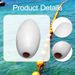 Olive Shaped Float Buoy Fishing Marker Buoy With Throw Line Rope Ball For Marine Boats Water Activities And Swimming Pool_desvips.com