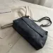 Women's Shoulder Bag: Trendy Chain Crossbody Bag, Triple Tone: Grey/Brown/Blue E0a1_desvips.com