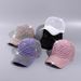 Mesh Rhinestone Baseball Outdoor Sports Breathable Hat, Travel Cap, Sun Protection_desvips.com