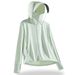 Couple's Ice Silk Jacket For Summer, Ultra-thin, Breathable, UV-Protective, Foldable And Portable, Unisex Sunscreen Coat_desvips.com