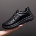 Leather Trend Casual Shoe Italian Breathable Leisure Male Sneakers Non-slip Footwear Men Vulcanized Shoes_desvips.com