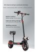 J11 Portable Off-Road With Seat For Adults, Foldable Electric Mobility Scooter_desvips.com