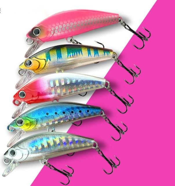 Slow-sinking Minnow Lure With Sound Beads, Complete Set Of Floating Lures Long-distance Casting, Specifically For Fish,_desvips.com