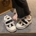 Thick Soled Velcro Fuzzy Bread Fashionable And Versatile Women's Winter With Plush Insulation 2024 New Home Cotton Shoes_desvips.com