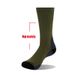 5 Pairs Mn Hiking Combd Cotton Cushiond Man Crw Socks Paddd Outdoor Jungl Grn Army Socks Siz 37-44 Shipping_desvips.com