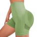 PeakGo PeakGo European And American Style Butt-Lifting Yoga Three-Quarter Length High-Waisted Tummy Control For Women Running Sports_desvips.com