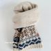 Korean 2025 Christmas Scarf New Style Atmosphere Autumn Winter Wool Blend Fair Isle Thickened Warm Versatile Neck Warmer_desvips.com