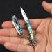 In-stock Mini Folding Legal Pocket Brass Knife, Keychain, Tool For Opening Packages And Boxes_desvips.com