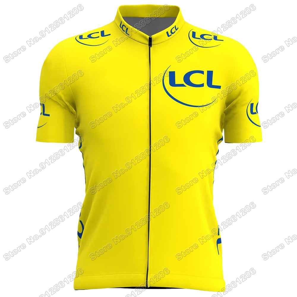 2026 France Tour Jersey Set TDF Yellow Green Red Polka Dot White Cycling Clothing Men Road Bike Shirt Suit Bib Shorts_desvips.com