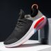 Unbeatable Quality Men's 2025 Spring/Summer New Korean Fashion Mesh Sports Casual 46 Large Running Shoes_desvips.com