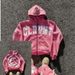 2025 Zipper CLRVNT Sweatshirt Cool Internet Celebrity Hooded Cardigan Letter Print New Jacket_desvips.com